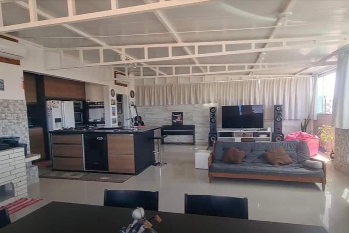 Cobertura Gourmet á 300mts da praia de Canasvieiras norte da ilha de Floripa Florianópolis Exterior foto