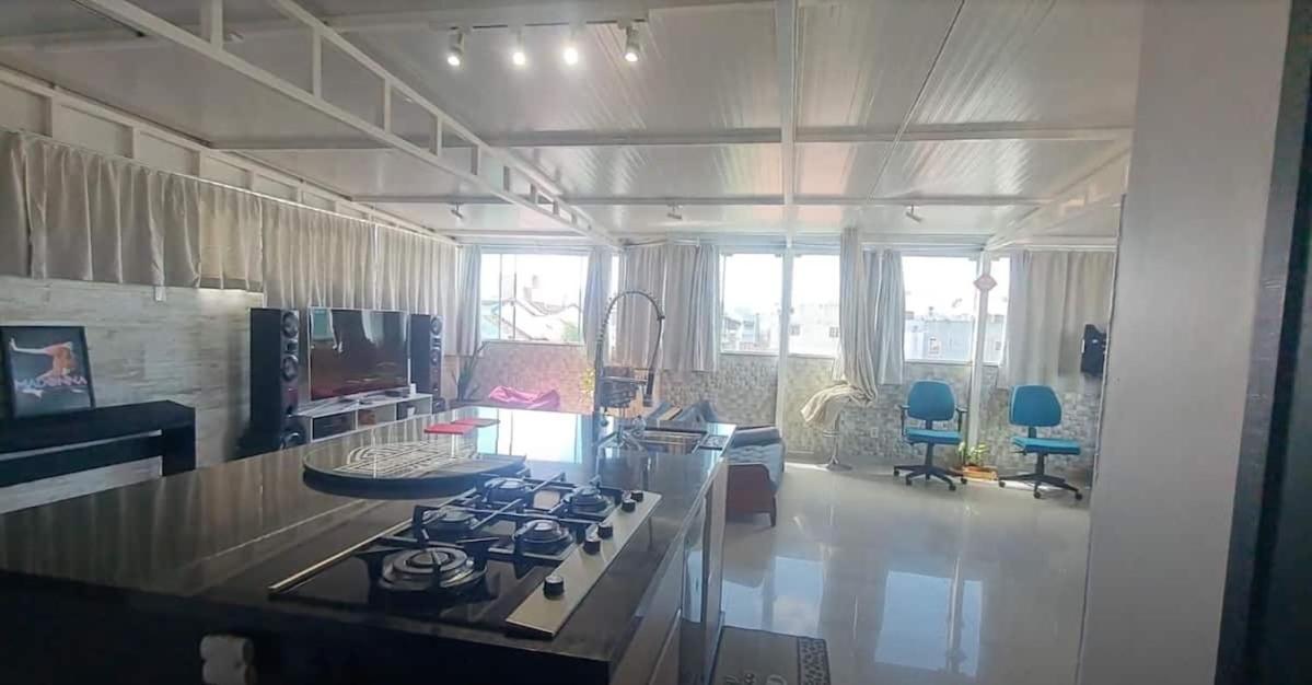 Cobertura Gourmet á 300mts da praia de Canasvieiras norte da ilha de Floripa Florianópolis Exterior foto